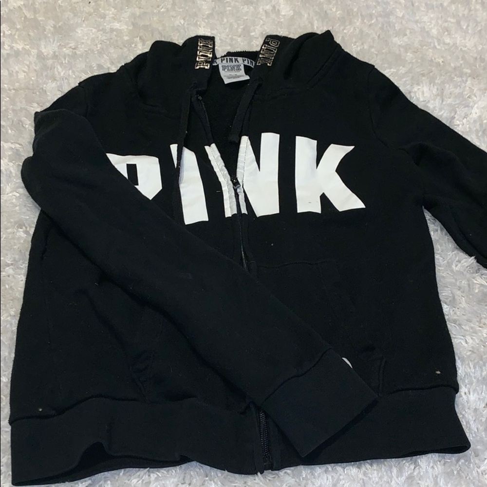 Black and white Pink jacket